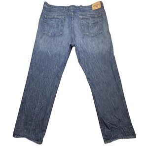 Chaps 995 Straight Leg Jeans Mens 40x30 Medium Wash Blue Classic Casual Denim